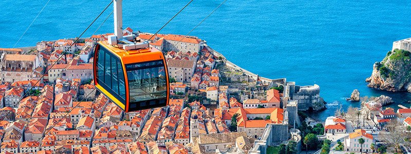 Dubrovnik cosa vedere – La funivia di Dubrovnik